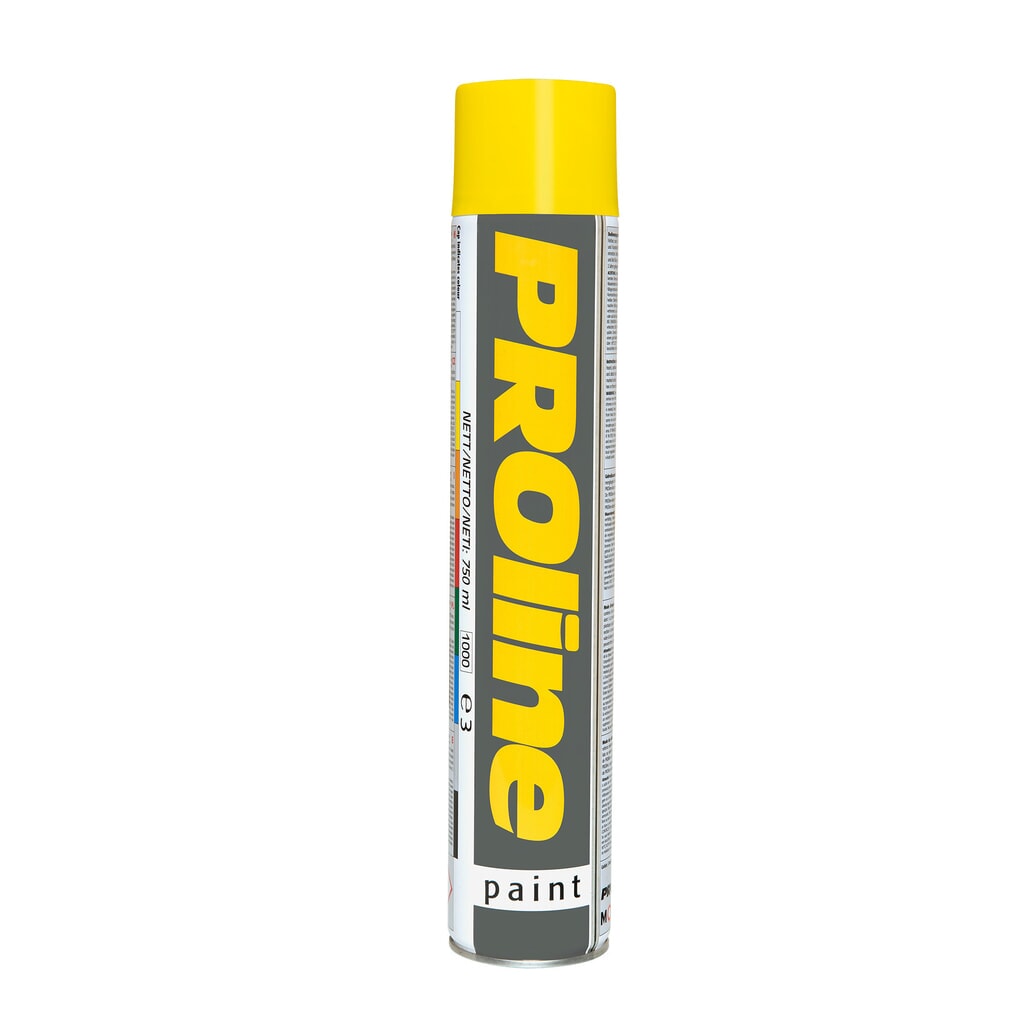 Peinture de marquage PROline-paint MORAVIA 0,75 l, 1 pièce, jaune Illustration du produit: Peinture de marquage PROline-paint MORAVIA 0,75 l, 1 pièce, jaune