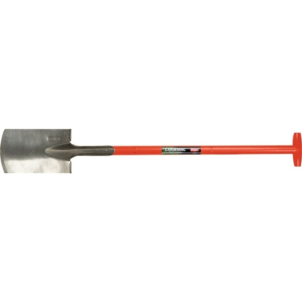 N° de l'image du produit 1 : Bêche de jardin Fiber 5001 avec poignée en T 285 x 180 mm POLET