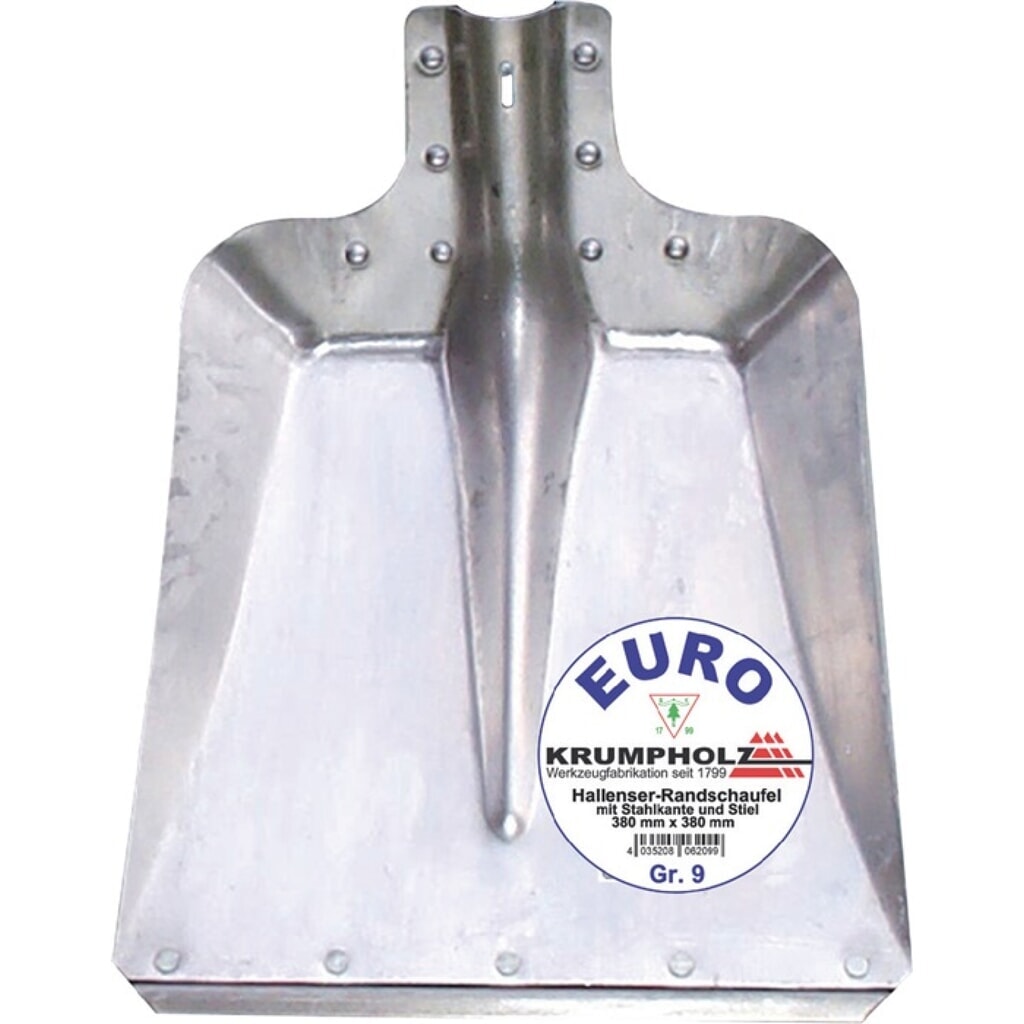 Illustration du produit: Pelle de bordure KRUMPHOLZ Hallenser FAVORIT taille 7 340x325mm tôle d'aluminium