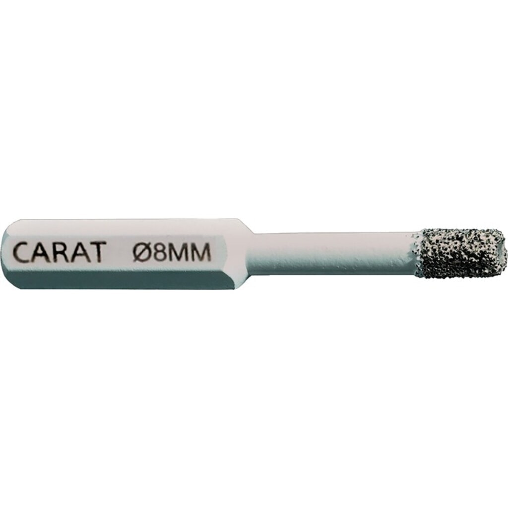 Foret pour carrelage D. 8 mm 35 mm Attachement 6 pans CARAT N° de l'image du produit 2 : Foret pour carrelage D. 8 mm 35 mm Attachement 6 pans CARAT