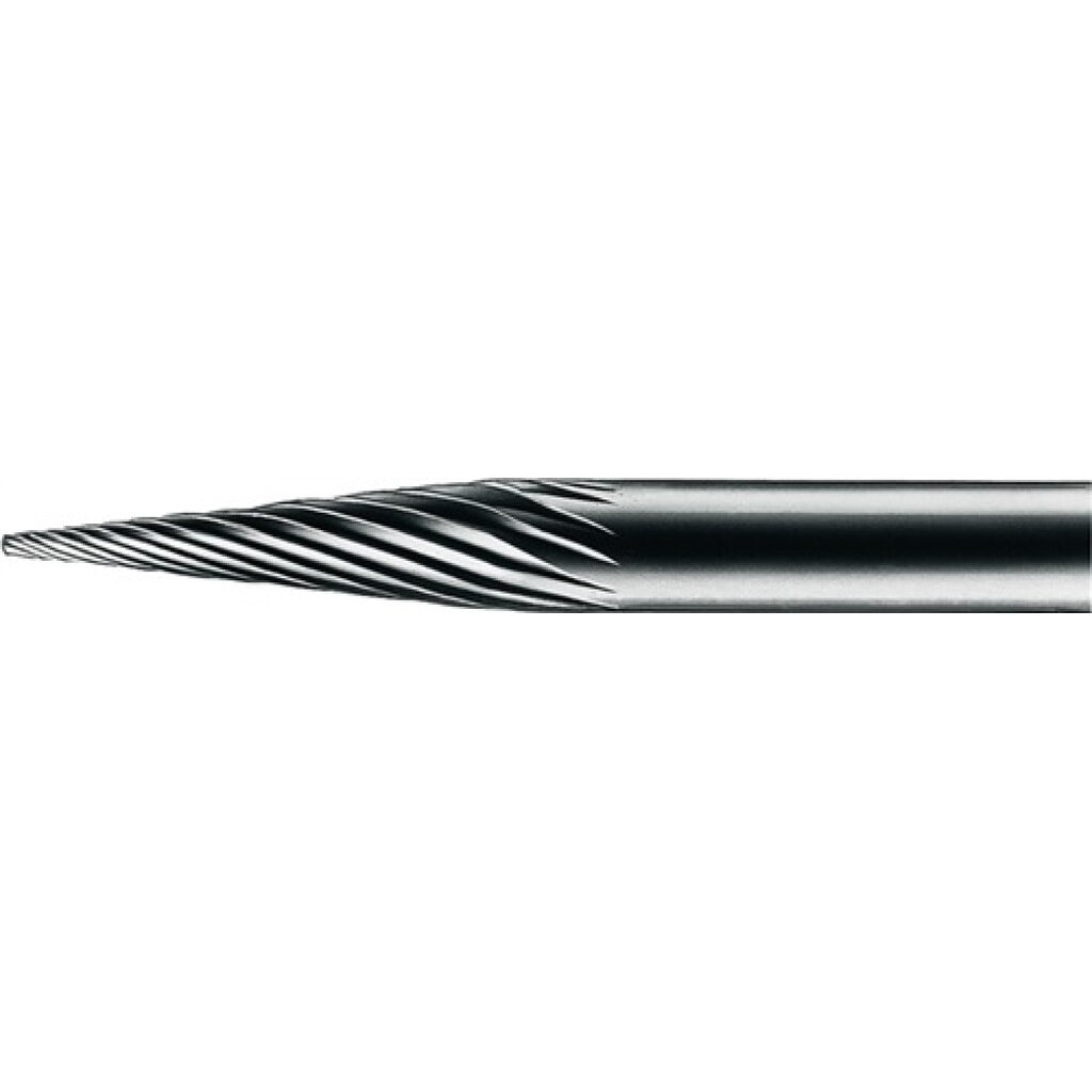 Petite fraise sur tige forme SKM D. 3 mm L. tête 7 mm D. de la tige 3 mm carbure Illustration du produit: Petite fraise sur tige forme SKM D. 3 mm L. tête 7 mm D. de la tige 3 mm carbure