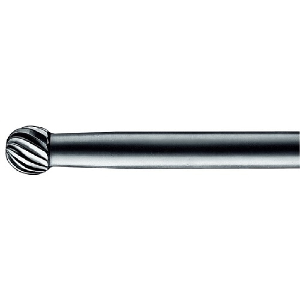 Petite fraise sur tige forme KUD D. 3 mm L. tête 2 mm D. de la tige 3 mm carbure Illustration du produit: Petite fraise sur tige forme KUD D. 3 mm L. tête 2 mm D. de la tige 3 mm carbure