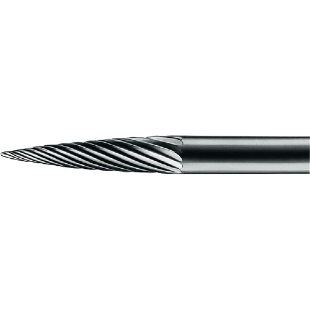 Illustration du produit: Petite fraise sur tige forme SPG D. 3 mm L. tête 13 mm D. de la tige 3 mm carbur