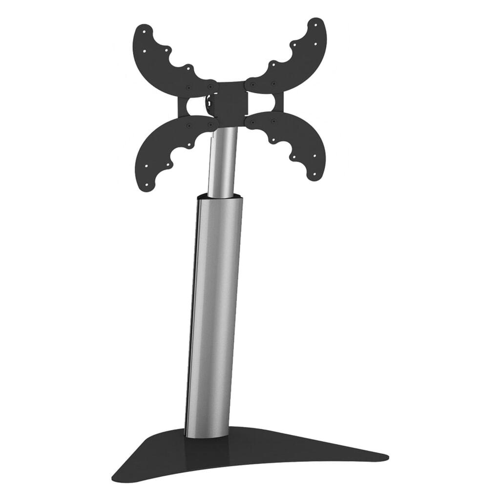 Pied TV VCM Coscal Mini, argent Illustration du produit: Pied TV VCM Coscal Mini, argent