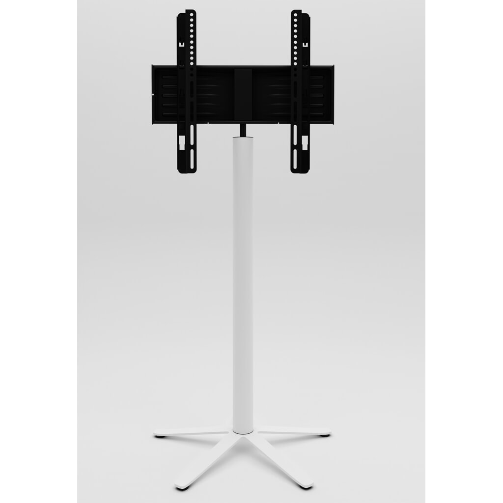 Pied TV VCM Xila, blanc Illustration du produit: Pied TV VCM Xila, blanc