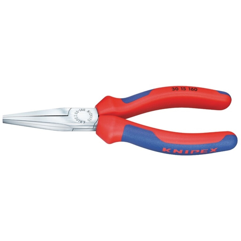 Illustration du produit: Pince à becs longs longueur totale 140 mm forme 1 gaines multicomposant KNIPEX