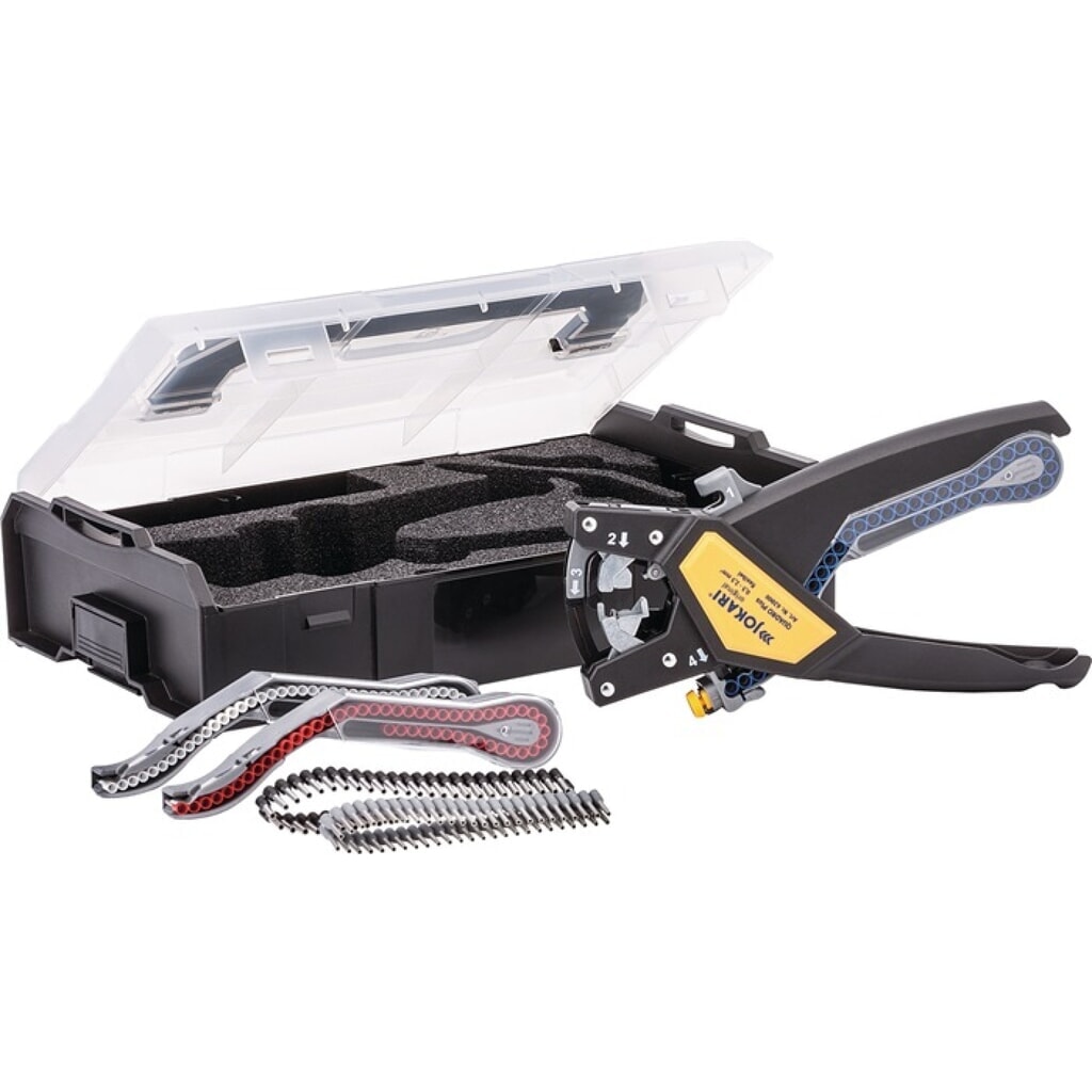 Pince à dénuder automatique QUADRO Plus longueur 259 mm 0,5-2,5 mm² JOKARI N° de l'image du produit 2 : Pince à dénuder automatique QUADRO Plus longueur 259 mm 0,5-2,5 mm² JOKARI