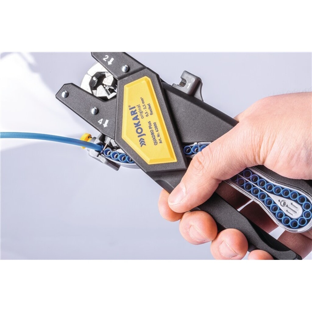 N° de l'image du produit 5 : Pince à dénuder automatique QUADRO Plus longueur 259 mm 0,5-2,5 mm² JOKARI
