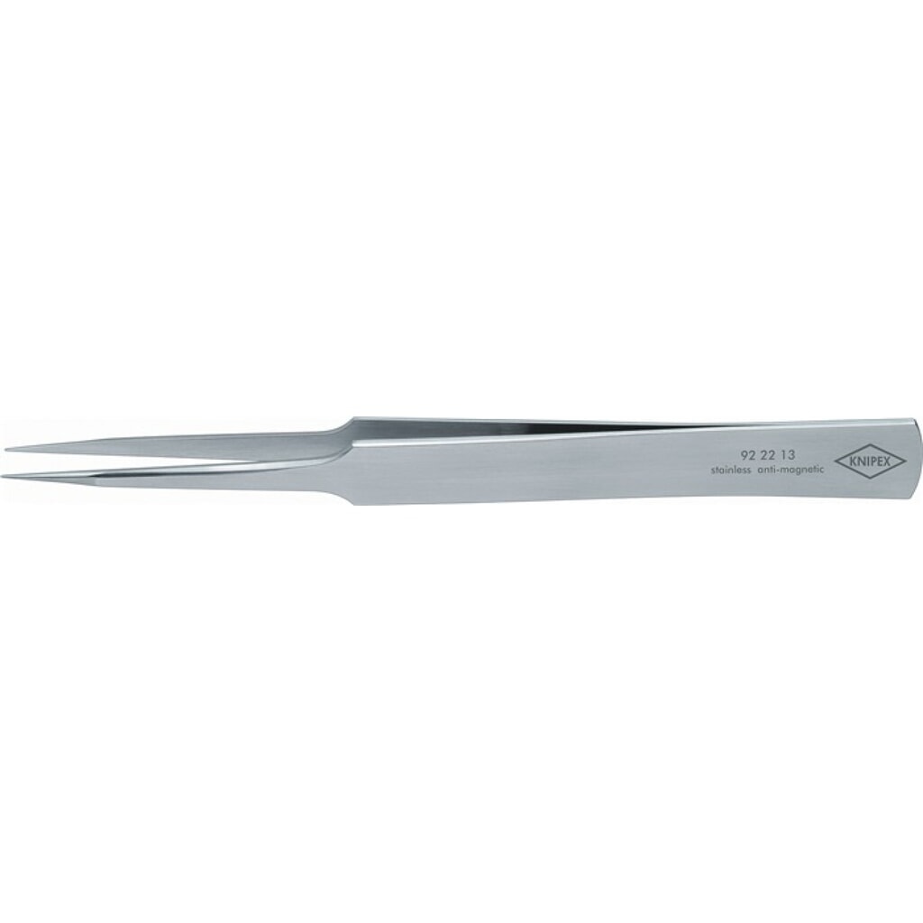 Pincette de précision longueur 105 mm droit inox., antimagnétique KNIPEX Illustration du produit: Pincette de précision longueur 105 mm droit inox., antimagnétique KNIPEX