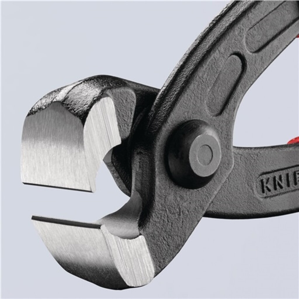 Pince pour tuyaux souples longueur totale 220 mm tête noire atramentée revêt. pl N° de l'image du produit 6 : Pince pour tuyaux souples longueur totale 220 mm tête noire atramentée revêt. pl