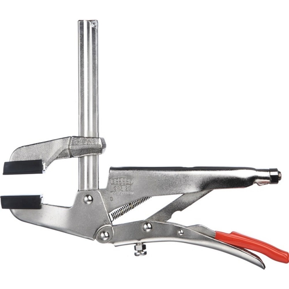 Illustration du produit: Pince-étau parallèle GRZ10 envergure 100 mm col de cygne 65 mm BESSEY