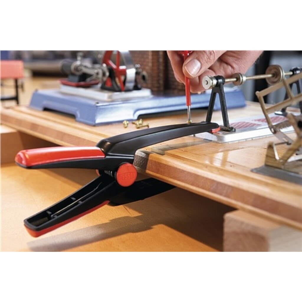 Presse à ressort Clippix XCL envergure maxi. 70 mm plastique col de cygne 110 mm N° de l'image du produit 2 : Presse à ressort Clippix XCL envergure maxi. 70 mm plastique col de cygne 110 mm