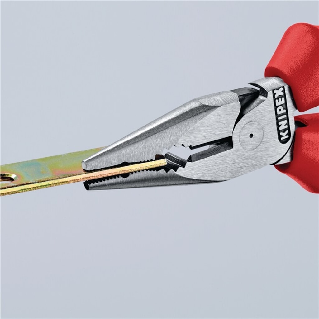 Pince universelle pointue longueur 145 mm poli gaines muticomposant atramenté no N° de l'image du produit 3 : Pince universelle pointue longueur 145 mm poli gaines muticomposant atramenté no