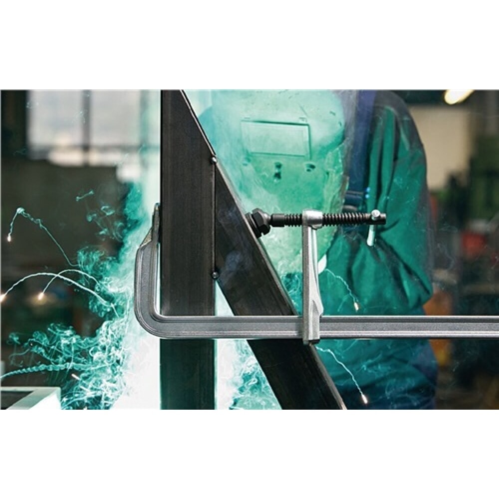 N° de l'image du produit 3 : Serre-joints haute performance SGM envergure 800 mm col de cygne 140 mm boule BE