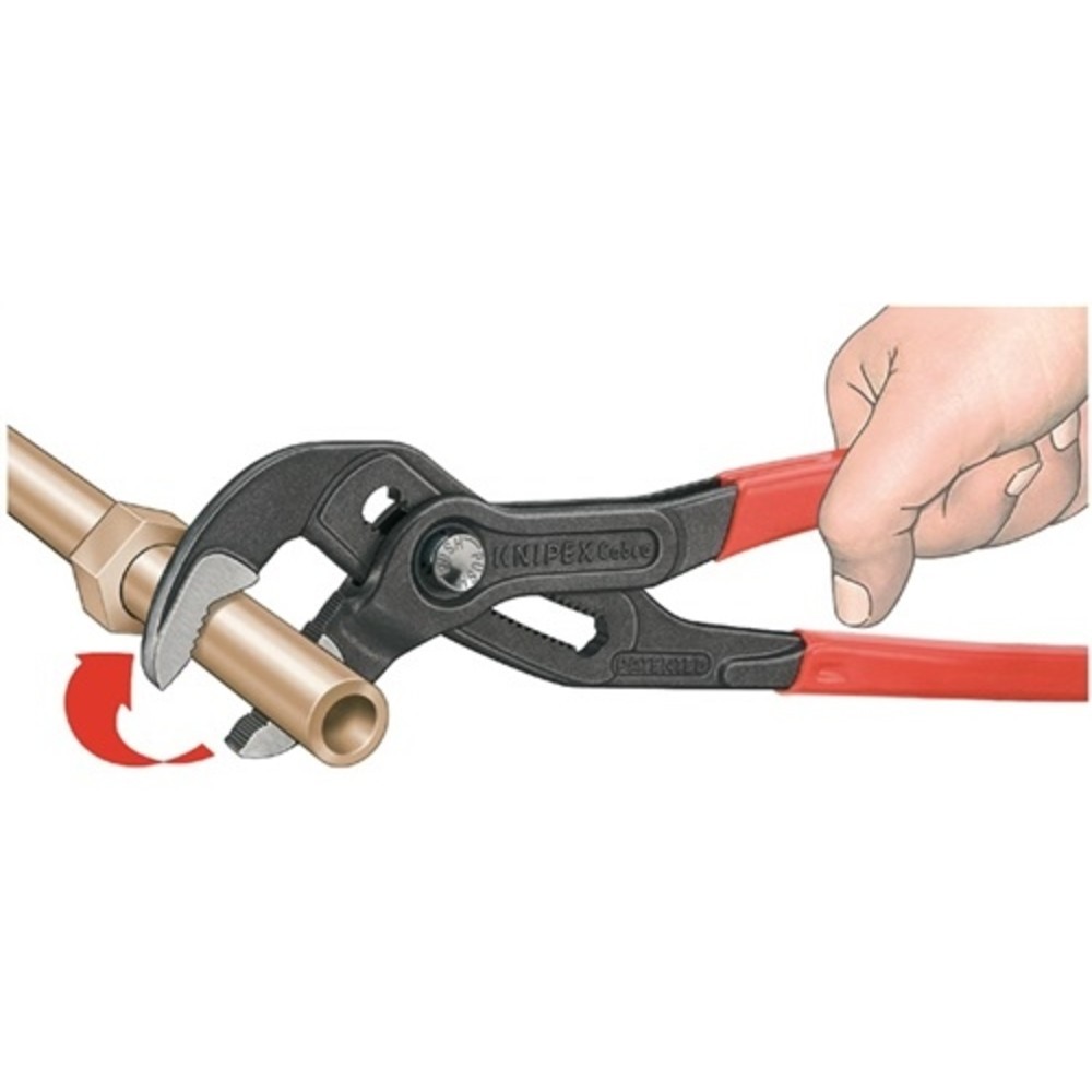 N° de l'image du produit 3 : Pince multiprise Cobra® longueur 560 mm envergure 120 mm poli revêtement en plas