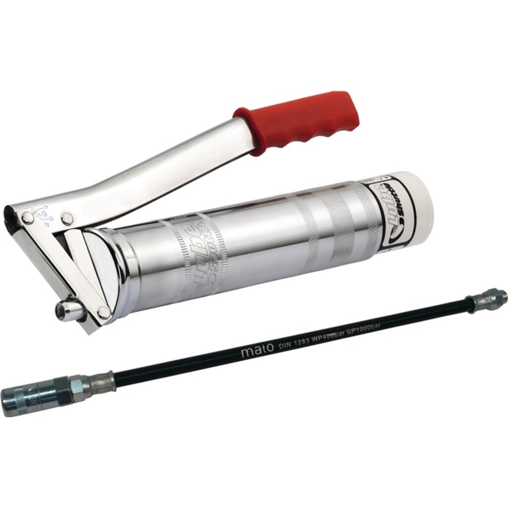 Illustration du produit: Pompe à graisse manuelle à levier Lube-Shuttle® pour cart. vissables Lube-Shuttl