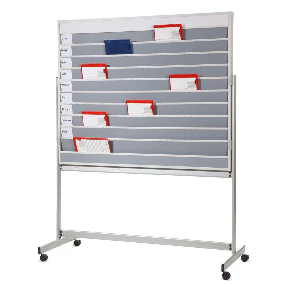 Illustration du produit: Planificateur d’atelier 2 en 1 MOBIL, planificateur et tableau blanc