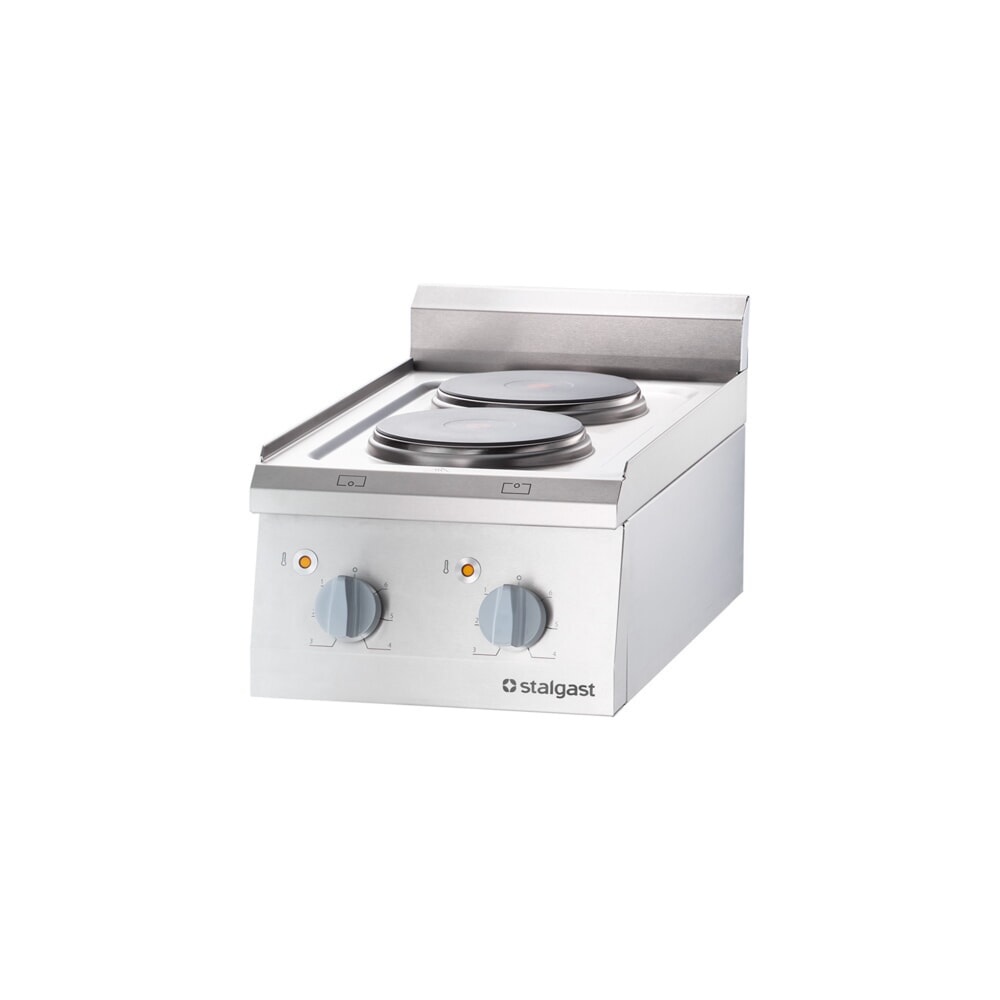 N° de l'image du produit 6 : Plaque de cuisson électrique Stalgast à poser avec 2 plaques, Série 700 ND