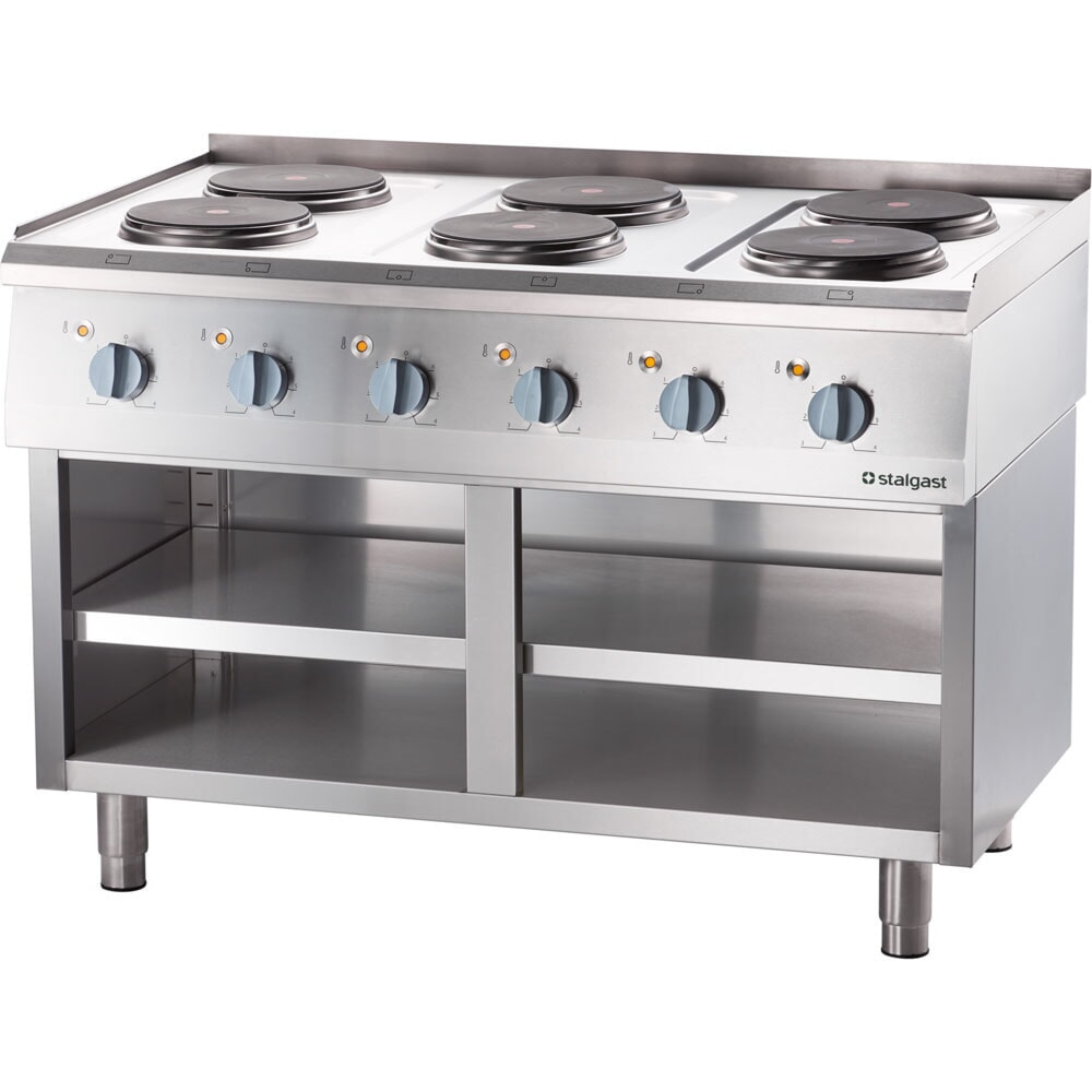 N° de l'image du produit 5 : Plaque de cuisson électrique Stalgast à poser avec 6 plaques, Série 700 ND