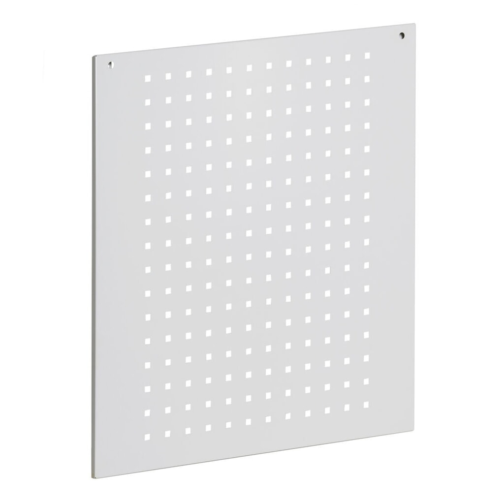 Plaque latérale perforée pour établi Fami, HxLxP 669 x 610 x 18 mm, RAL 7035 N° de l'image du produit 2 : Plaque latérale perforée pour établi Fami, HxLxP 669 x 610 x 18 mm, RAL 7035