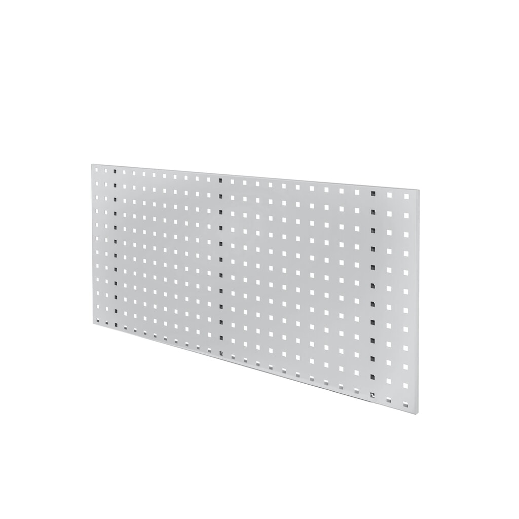 Plaque perforée, H x l 450 x 1 000 mm, gris clair Illustration du produit: Plaque perforée, H x l 450 x 1 000 mm, gris clair