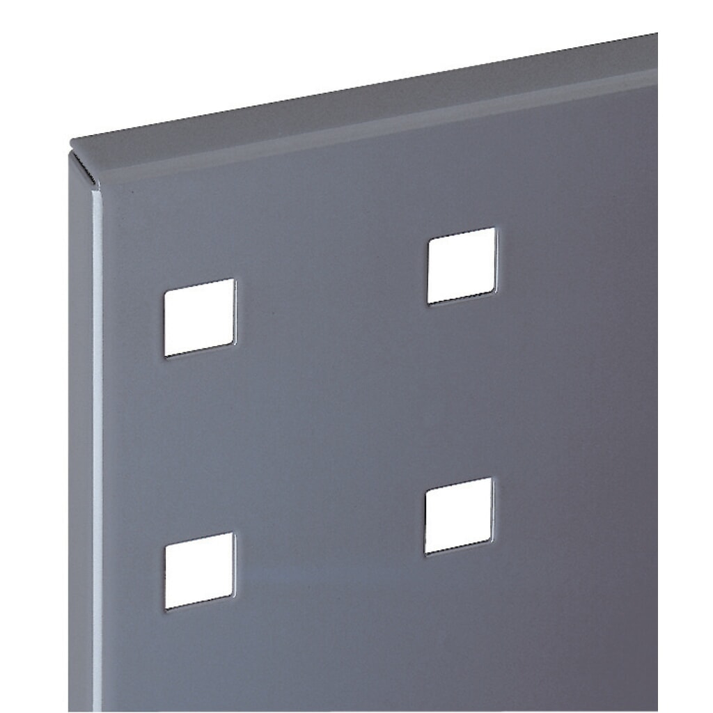 Plaque perforée, Hxl 450 x 500 mm, gris ardoise Illustration du produit: Plaque perforée, Hxl 450 x 500 mm, gris ardoise