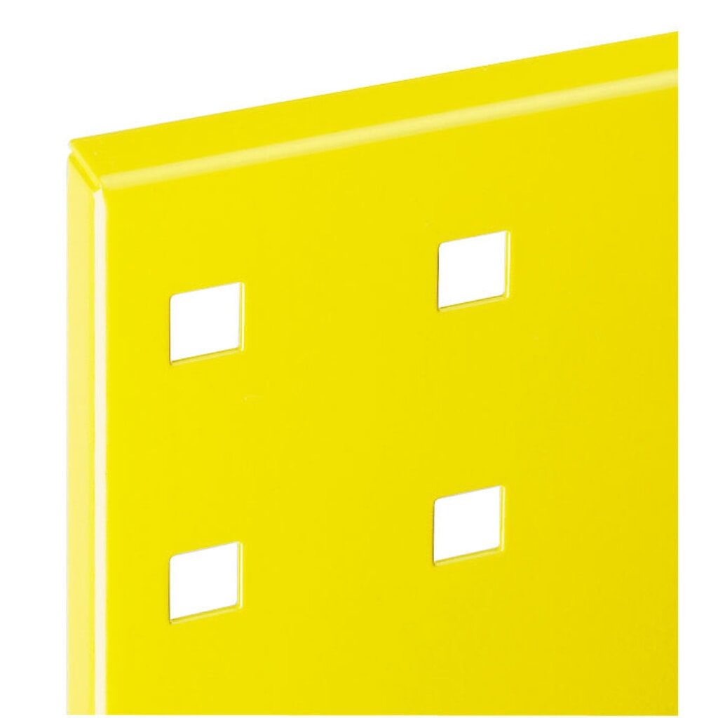N° de l'image du produit 2 : Plaque perforée, Hxl 450 x 500 mm, jaune signalisation