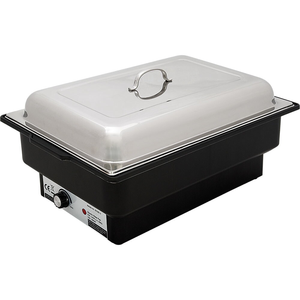 N° de l'image du produit 1 : Plat à réchaud électrique Stalgast, cuve en plastique, comprenant un bac GN 1/1 (65 mm)