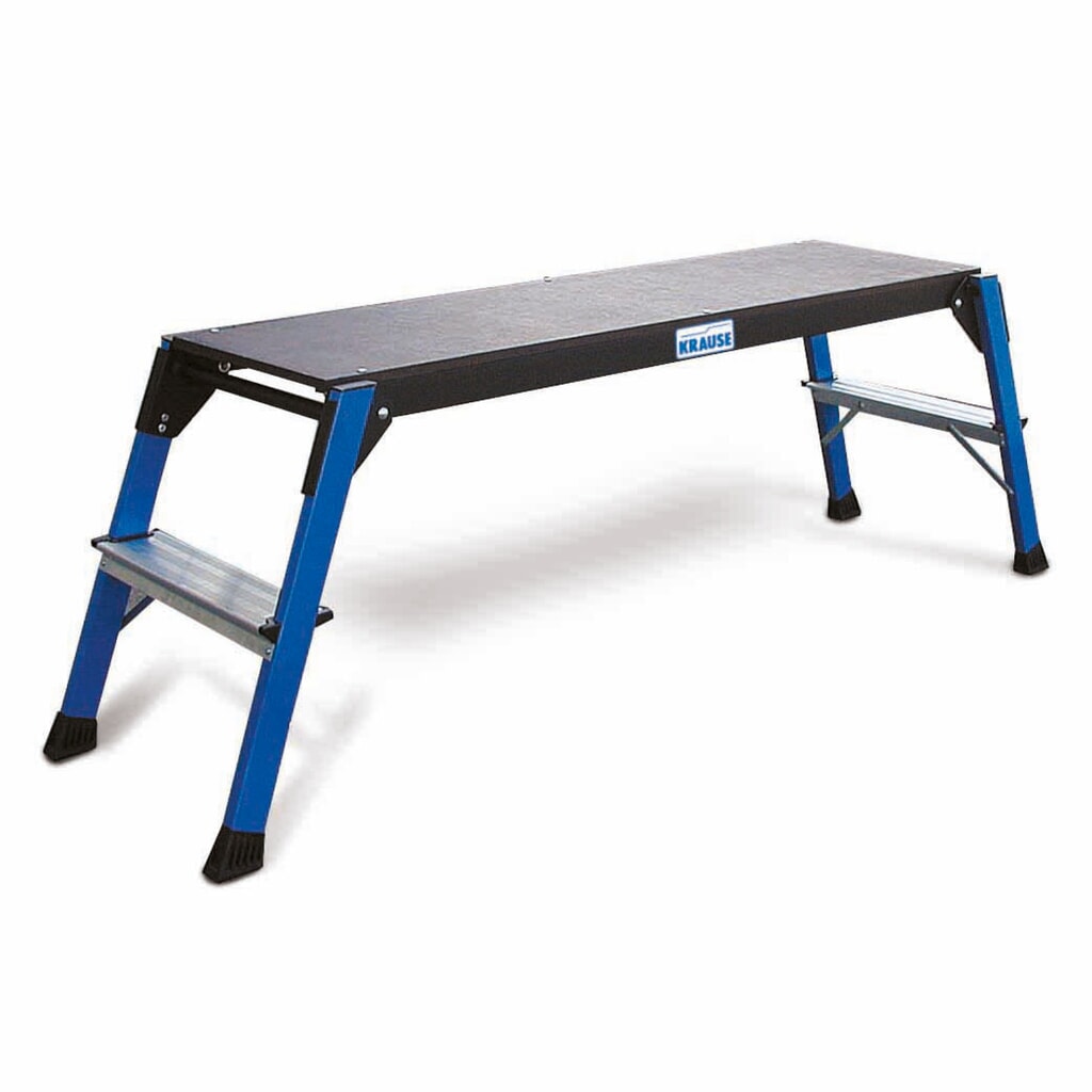 Plate-forme de travail pliable KRAUSE® en aluminium, hauteur déployée 0,45 m Illustration du produit: Plate-forme de travail pliable KRAUSE® en aluminium, hauteur déployée 0,45 m