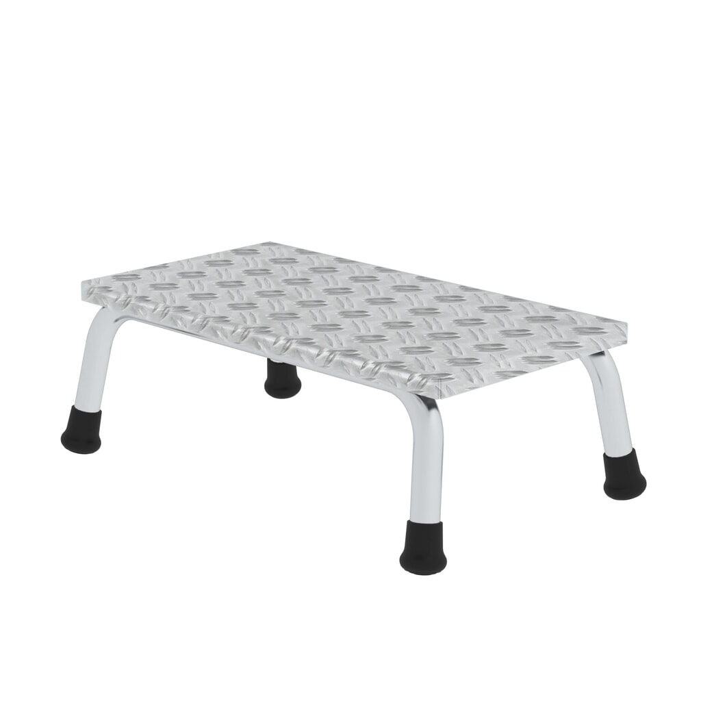 Illustration du produit: Piédestal en feuille de verrue en aluminium rigide 1 niveau