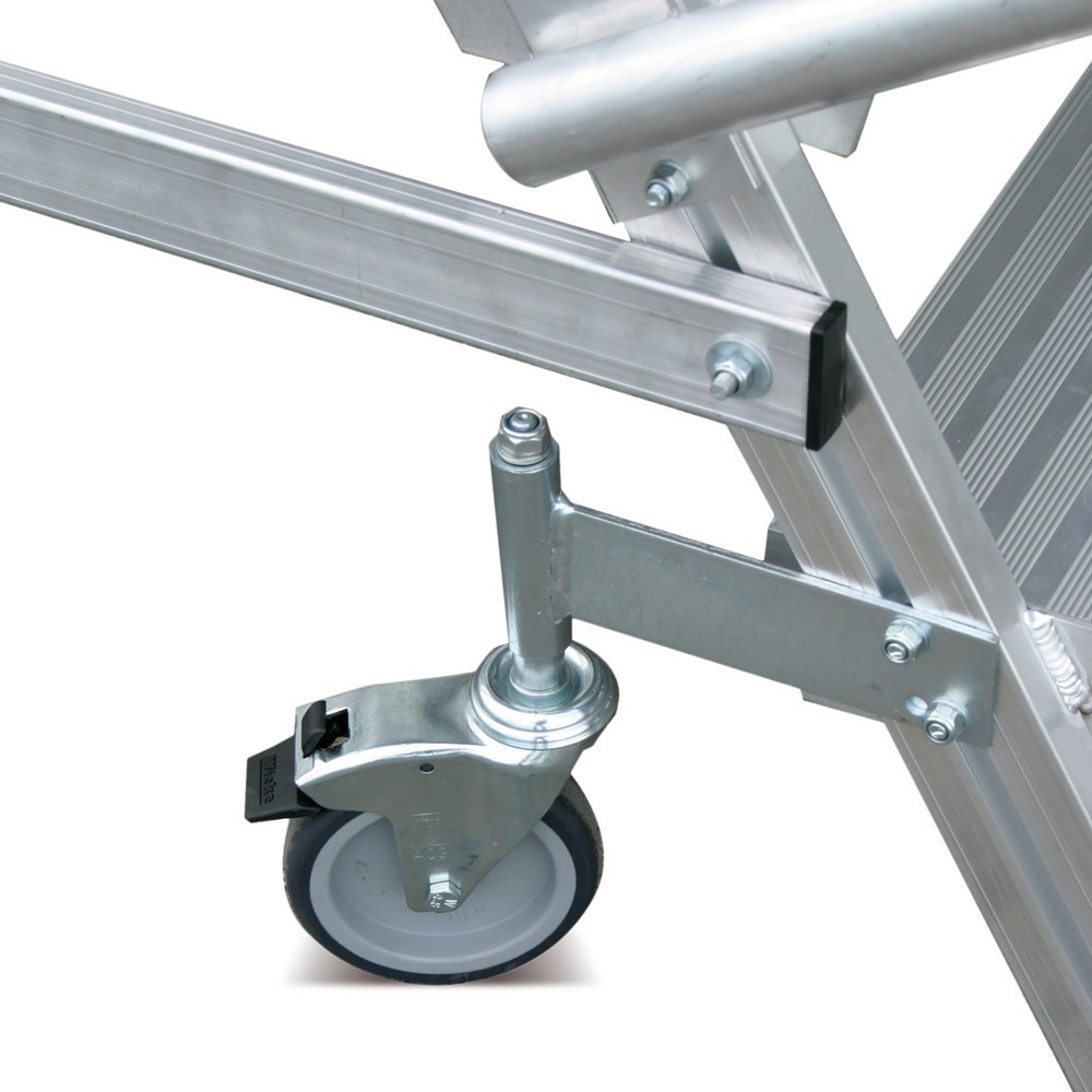 N° de l'image du produit 3 : Échelle plate-forme KRAUSE®, mobile, hauteur déployée 1,65 m