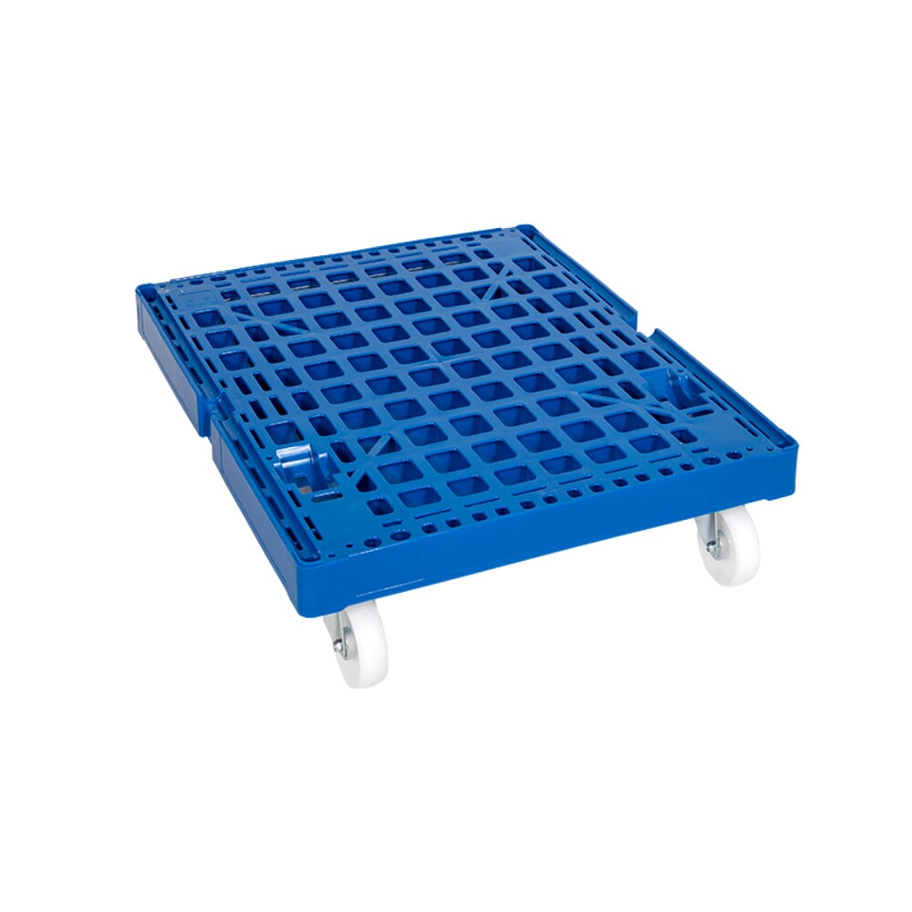 Illustration du produit: Plateau à roulettes en plastique, LxP 724 x 815 mm, roues Ø 108 mm