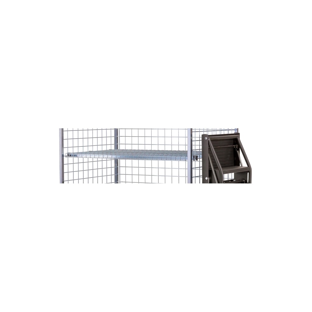 Plateau intermédiaire pour chariot de préparation de commandes Ameise® AK-L, grillagé, lxP 605 x 855 mm, insérable Illustration du produit: Plateau intermédiaire pour chariot de préparation de commandes Ameise® AK-L, grillagé, lxP 605 x 855 mm, insérable