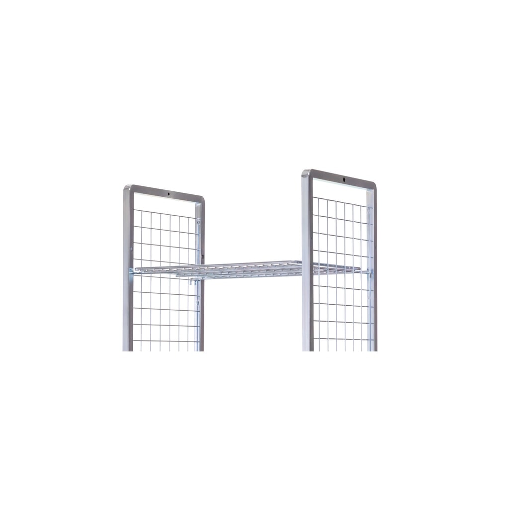 Plateau intermédiaire pour chariot de préparation de commandes Ameise® AK-S, grillagé, lxP 590 x 390 mm, fixe Illustration du produit: Plateau intermédiaire pour chariot de préparation de commandes Ameise® AK-S, grillagé, lxP 590 x 390 mm, fixe