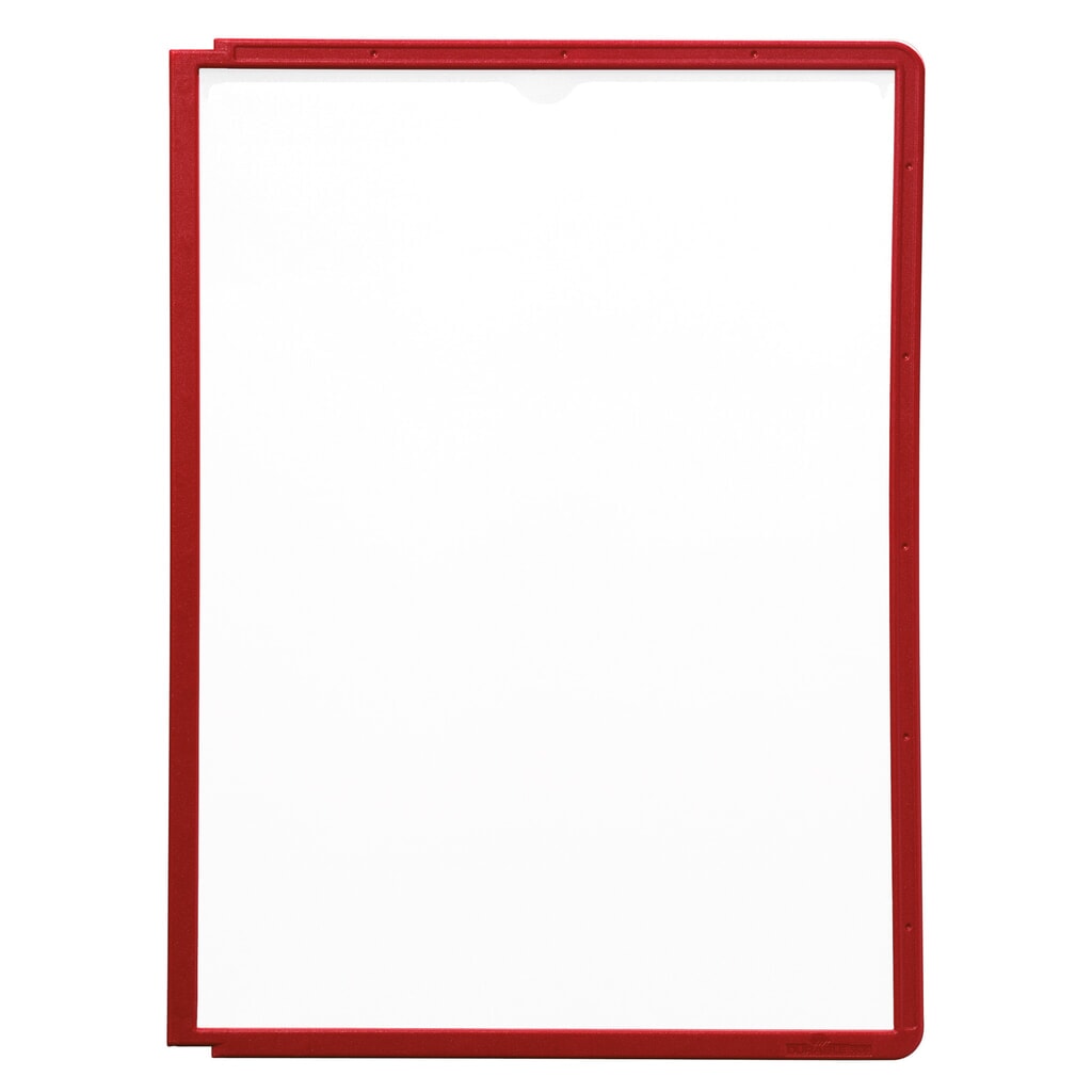 N° de l'image du produit 3 : Pochettes transparentes Vario®, jeu de 10, rouge