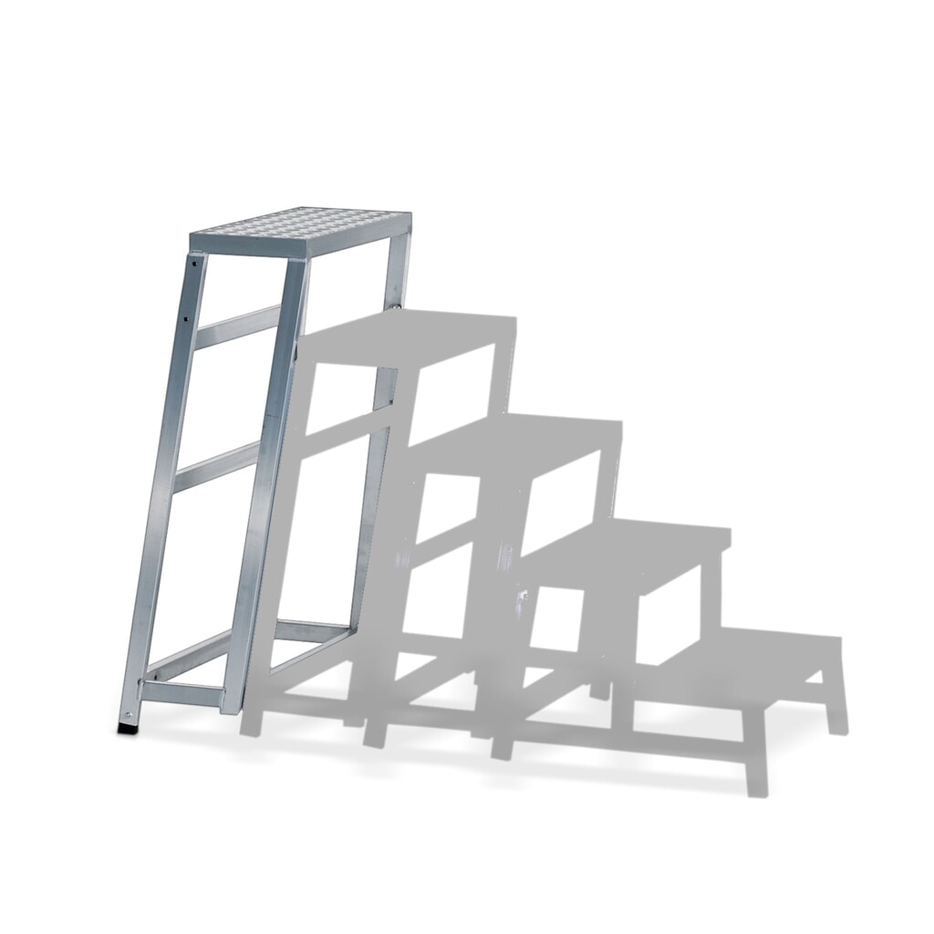 Illustration du produit: Podium de travail ZARGES, module E, hauteur de travail 990 mm