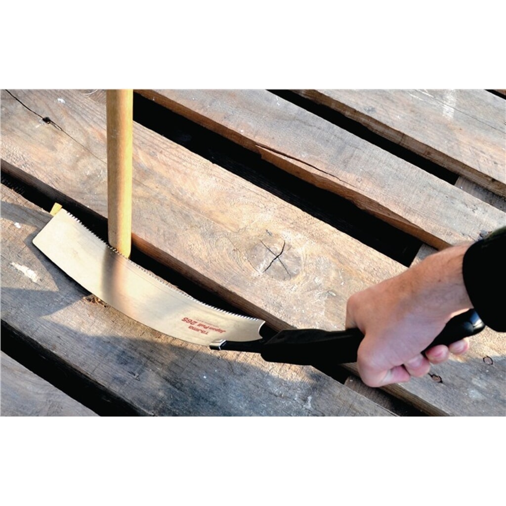 N° de l'image du produit 2 : Scie japonaise/scie passe-partout fine TAJIMA longueur de lame 265 mm L. totale