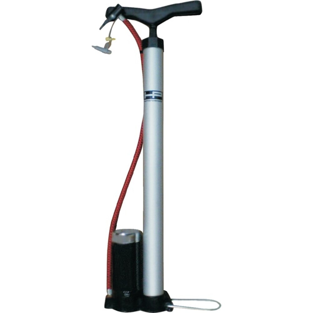 Illustration du produit: Pompe à air manuelle 600 mm avec manomètre (7 bar) aluminium