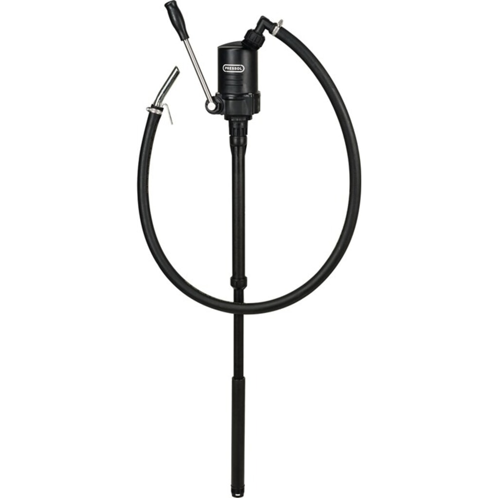 PRESSOL Pompe à levier cylindrique, profondeur de plongée jusqu'à 95,5 cm, débit / course 24 l / min Illustration du produit: PRESSOL Pompe à levier cylindrique, profondeur de plongée jusqu'à 95,5 cm, débit / course 24 l / min
