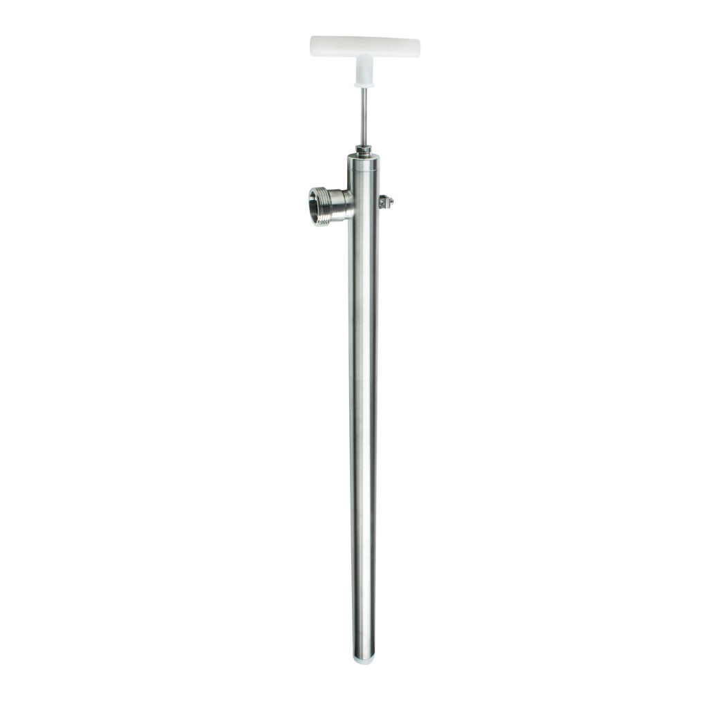 Pompe manuelle en acier inoxydable, profondeur d'immersion 700 mm Illustration du produit: Pompe manuelle en acier inoxydable, profondeur d'immersion 700 mm