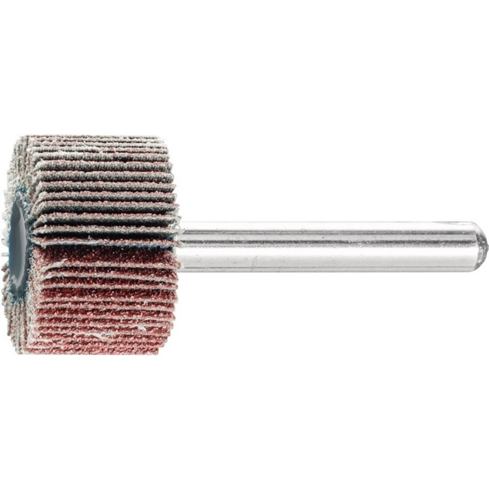 Illustration du produit: Roue à lamelles D.20xH10 mm granulation 80 corindon D. de la tige 6 mm PFERD