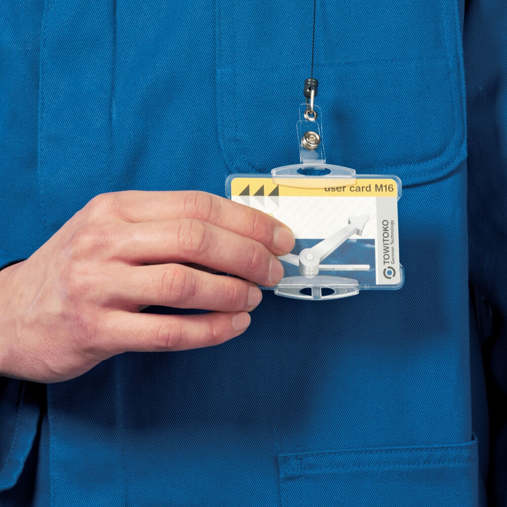 N° de l'image du produit 2 : Porte-badge DURABLE pour une carte d’entreprise
