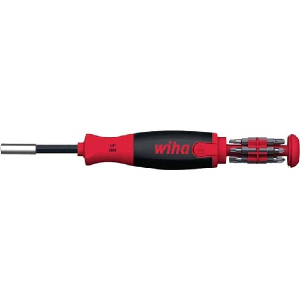 Porte-embouts à chargeur LiftUp 13 pièces fente/PH/PZD/TORX® WIHA Illustration du produit: Porte-embouts à chargeur LiftUp 13 pièces fente/PH/PZD/TORX® WIHA