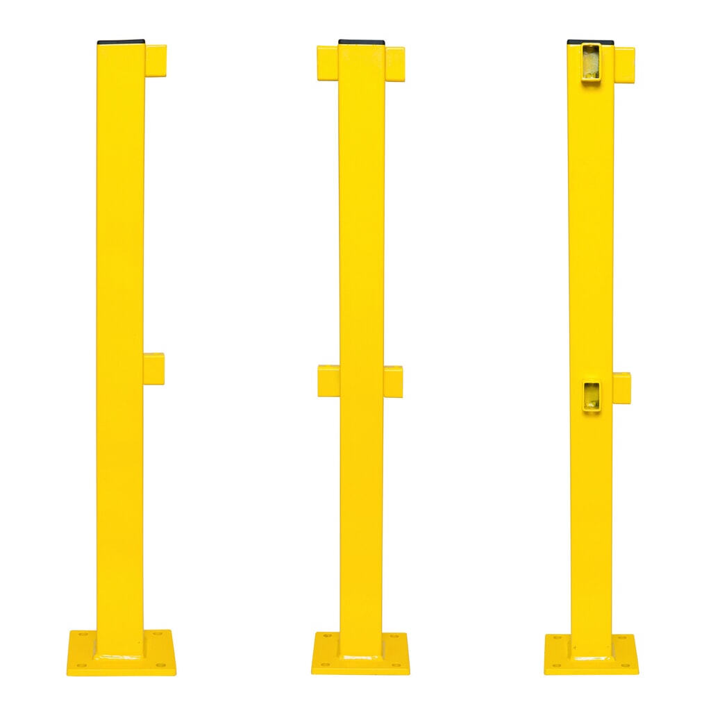 N° de l'image du produit 5 : Rambarde de protection S-Line, pour l’intérieur, poteau de départ/fin, hauteur 1 000 mm