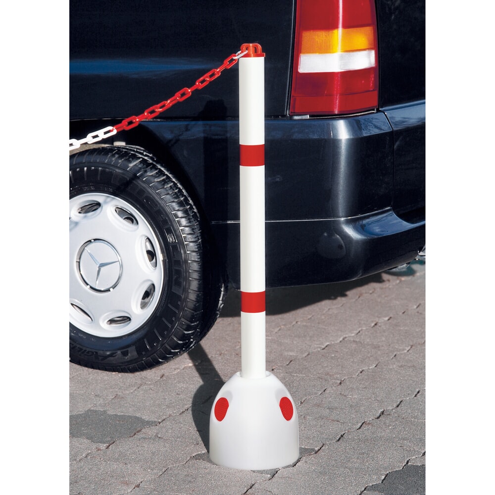 N° de l'image du produit 2 : URBANUS Potelet à chaîne de stationnement champignon, hauteur 900 mm