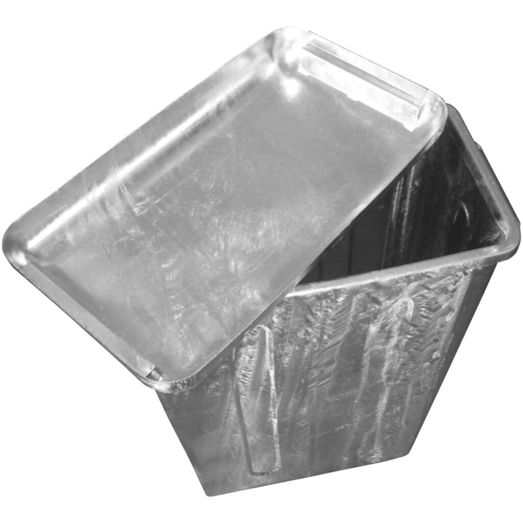 Poubelle en tôle d’acier galvanisée à chaud, 95 litres N° de l'image du produit 2 : Poubelle en tôle d’acier galvanisée à chaud, 95 litres
