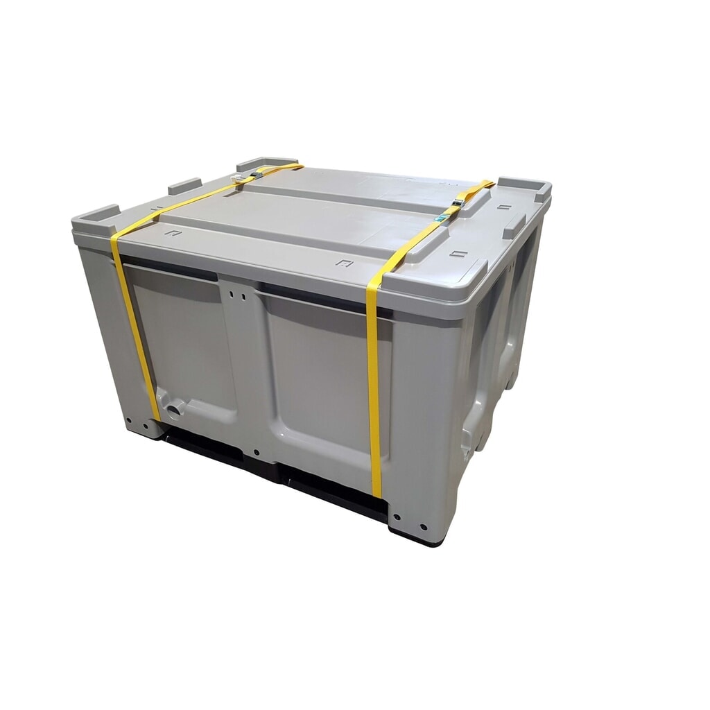 Poubelle plastique CEMO litres, HxLxP 600 x 1,120 x 920 mm (intérieur), Contenance 610 l Illustration du produit: Poubelle plastique CEMO litres, HxLxP 600 x 1,120 x 920 mm (intérieur), Contenance 610 l