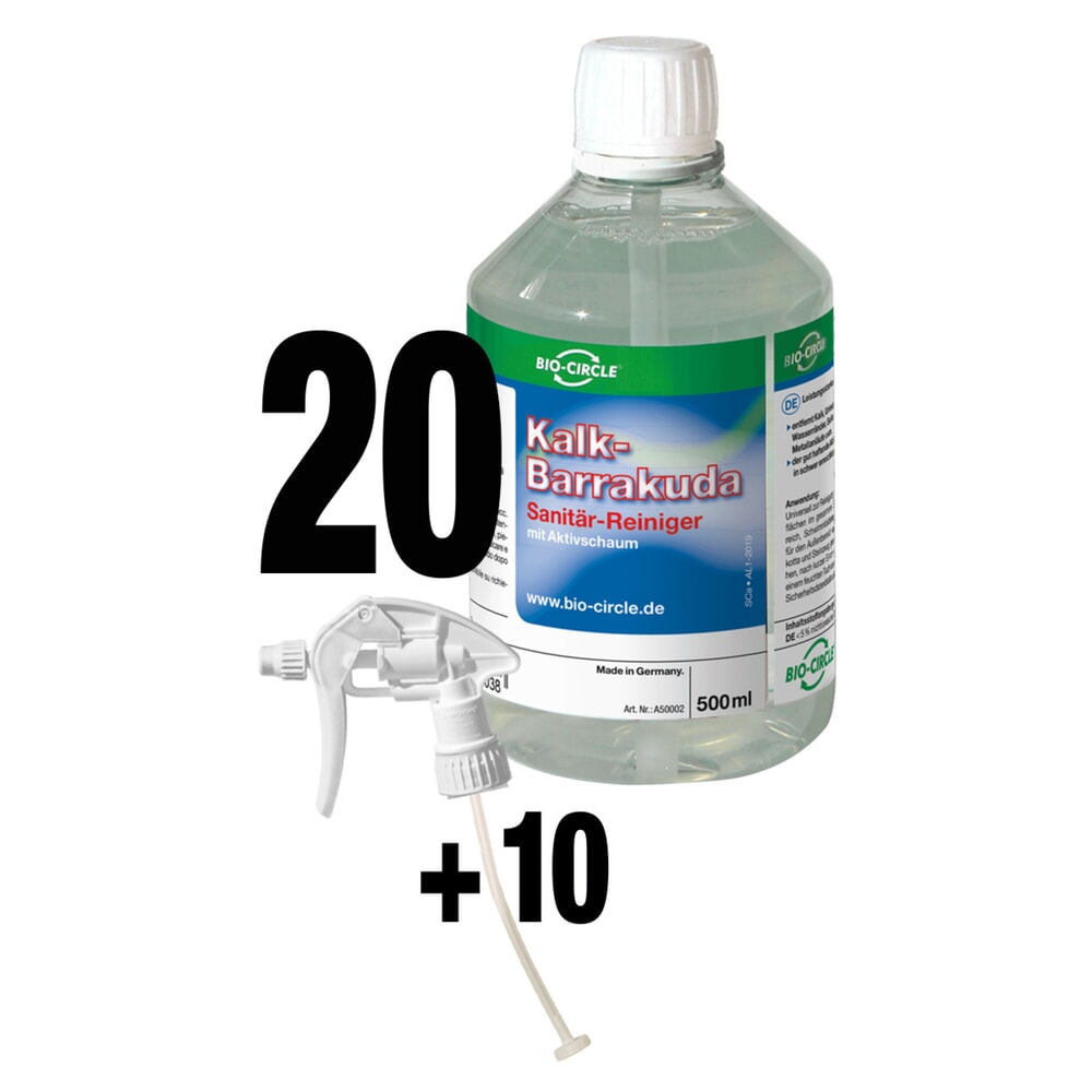 N° de l'image du produit 4 : Produit de nettoyage BIO-CIRCLE Barracuda à la chaux, bidon de 20 litres
