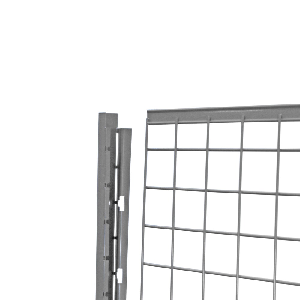 Illustration du produit: Profilé d’extrémité pour système de parois de séparation TROAX®, hauteur 2.200 mm