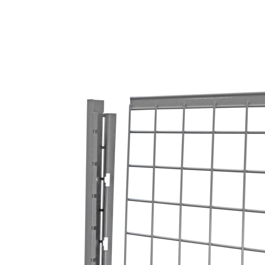 Illustration du produit: Profilé d’extrémité pour système de parois de séparation TROAX®, hauteur 2.200 mm